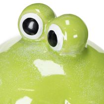 položky Dekorativní figurka žáby, roztomilá keramická figurka na dekoraci stolu do obývacího pokoje, 18 cm
