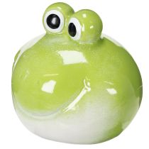 položky Dekorativní figurka žáby, roztomilá keramická figurka na dekoraci stolu do obývacího pokoje, 18 cm