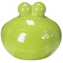 položky Dekorativní figurka žáby, roztomilá keramická figurka na dekoraci stolu do obývacího pokoje, 18 cm