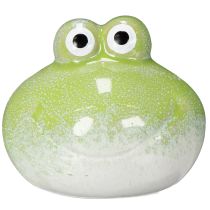 položky Dekorativní keramická figurka žáby do obývacího pokoje a na stůl, 10 cm, 2 kusy