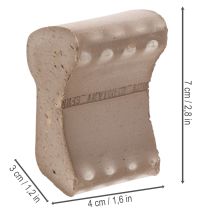 položky Nožičky pro květináče, praktický podstavec, příslušenství pro květináče na balkon a terasu, 7 cm, 3 kusy