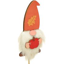 položky Garden Stakes Gnome Podzimní dekorace Dřevo Assorted 39cm 8 ks