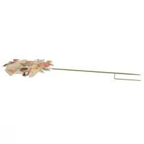 položky Zahradní kůly kovové ptáčky, rostlinné kůly dekorace ptačí budka 76,5cm