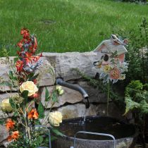 položky Zahradní kůly kovové ptáčky, rostlinné kůly dekorace ptačí budka 76,5cm