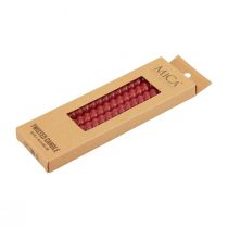 položky Svíčky kroucené spirálové svíčky růžové Ø1,4cm V18cm 4ks