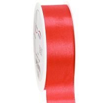 Dárková stuha a ozdobná stuha polyesterová stuha červená 40mm 50m