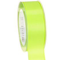 položky Dárková stuha ozdobná stuha s okrajem limetkově zelená 40mm 50m
