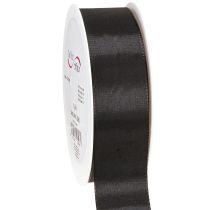 položky Dárková stuha černá smuteční stuha ozdobná stuha 40mm 50m