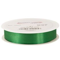 položky Dárková stuha taftová dekorativní stuha tmavě zelená 25mm × 50m