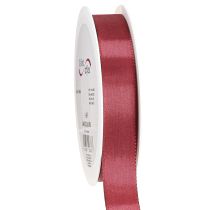 položky Dárková stuha taftová stuha ozdobná stuha bordó 25mm 50m