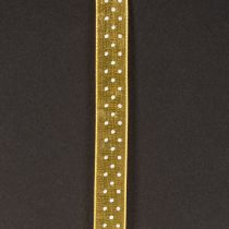 položky Dárková stuha s puntíky, perfektní ozdoba pro dárkové balíčky a dárkové krabičky, šířka 1,5 cm, délka 20 m