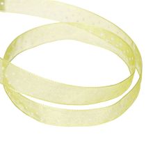 položky Stuha s puntíkovaným vzorem pro dekorativní balení dárků, šířka 1,5 cm, délka 20 m