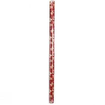 položky Dárkový balicí papír narozeninový medvídek červeno-kosený 70x200cm