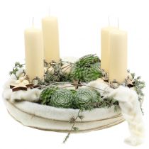 položky Korunka na čajovou svíčku stříbrná Ø4,8cm 4 ks