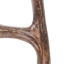 položky Umělé dekorativní paroží, rustikální vánoční ozdoby, 29 cm, 2 kusy