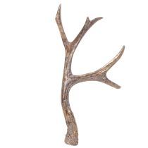 položky Umělé dekorativní paroží, rustikální vánoční ozdoby, 29 cm, 2 kusy