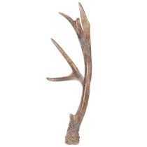 položky Umělé dekorativní paroží, rustikální vánoční ozdoby, 29 cm, 2 kusy