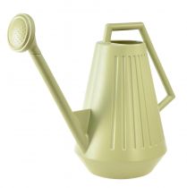 položky 9l konev na zalévání v olivově zelené barvě s odnímatelnou růžicí, praktická pro péči o zahradu a květiny, robustní, 42 cm