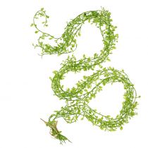 Rostlinná girlanda s bobulemi zelená L122cm