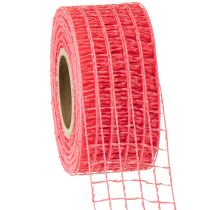 položky Síťovaná páska 4,5cm x 10m růžová