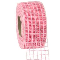 položky Mřížková páska 4,5cm x 10m růžová