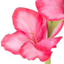 položky Umělá gladiolasa s ozdobnými květy, 88 cm