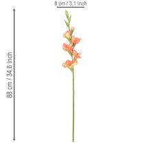 položky Umělý mečík s mnoha květy na kytici, 88 cm
