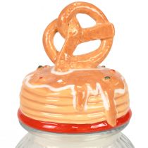 položky Skleněná dóza na sušenky Bonboniere s víčkem preclík Ø11cm V28,5cm