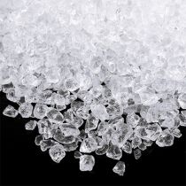 Skleněné kameny 2mm - 4mm přírodní barva 2kg