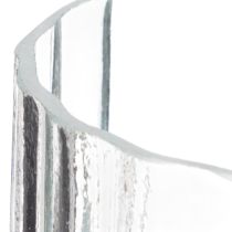 položky Váza Unikátní pruhovaná struktura Moderní design 19 cm