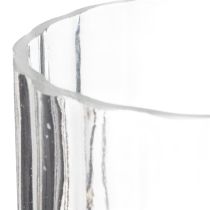 položky Vysoce kvalitní skleněná váza pro dekorativní aranžmá v moderních domácnostech, 24 cm