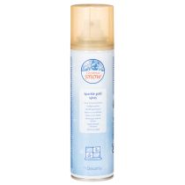 položky Zlatý třpytivý sprej na vánoční dekorace, 150 ml