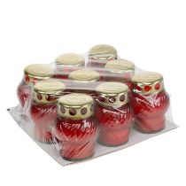 položky Hrob světlá skleněná koule Ø7,5cm H10cm 9 ks