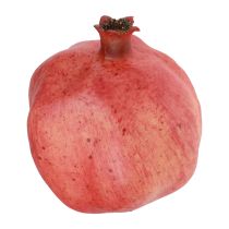Dekorace granátové jablko ovoce umělá červená dekorace na okno 10,5cm