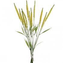 Umělé trávy náprstník žlutý umělé květiny 62cm 4ks
