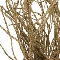 Keř trávy Hnědý umělá suchá dekorace Podzimní dekorace 48cm