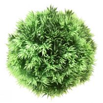 položky Travní koule dekorativní koule umělé rostliny zelená Ø15cm 1ks