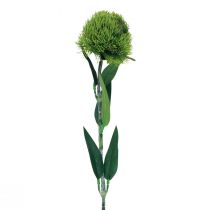 položky Zelený karafiát vousatý umělá květina jako ze zahrady 54cm