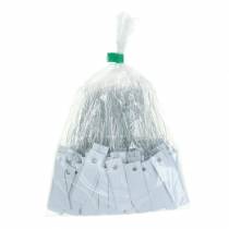 položky Závěsné etikety bílé 20mm x 80mm 250 ks