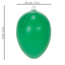položky Velikonoční ozdoby na vajíčka pro jarní výzdobu, domov nebo zahradu. Barevné dekorativní předměty, 6 cm, 24 kusů.