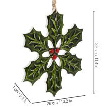 položky Vánoční ozdoba z cesmíny, k zavěšení, 26 cm
