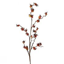 Šípková větev žlutá/oranžová Umělá šípková větev Deco L95cm