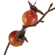 Šípková větev žlutá/oranžová Umělá šípková větev Deco L95cm