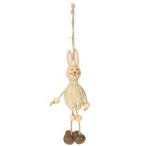 položky Velikonoční dekorace s králíčkem, závěsné ozdoby pro slavnostní velikonoční výzdobu 12 cm, 4 kusy