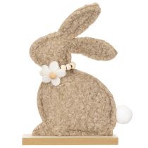 položky Figurka velikonočního zajíčka, jarní dekorace zvířátek do obývacího pokoje a na stůl 18 cm, 6 ks