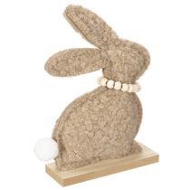 položky Figurka velikonočního zajíčka, jarní dekorace zvířátek do obývacího pokoje a na stůl 18 cm, 6 ks