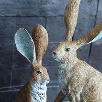 položky Dekorativní figurka králíka pro stylové jarní a velikonoční aranžmá, 43 cm