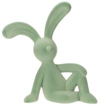 položky Dekorativní figurka králíka, roztomilá postavička pro jarní atmosféru v každé místnosti, 38 cm