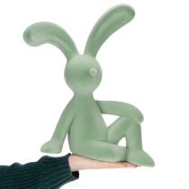 položky Dekorativní figurka králíka, roztomilá postavička pro jarní atmosféru v každé místnosti, 38 cm