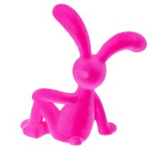 položky Dekorativní sedící králík jako jarní dekorace do obývacího pokoje nebo kanceláře, 22 cm, 2 kusy